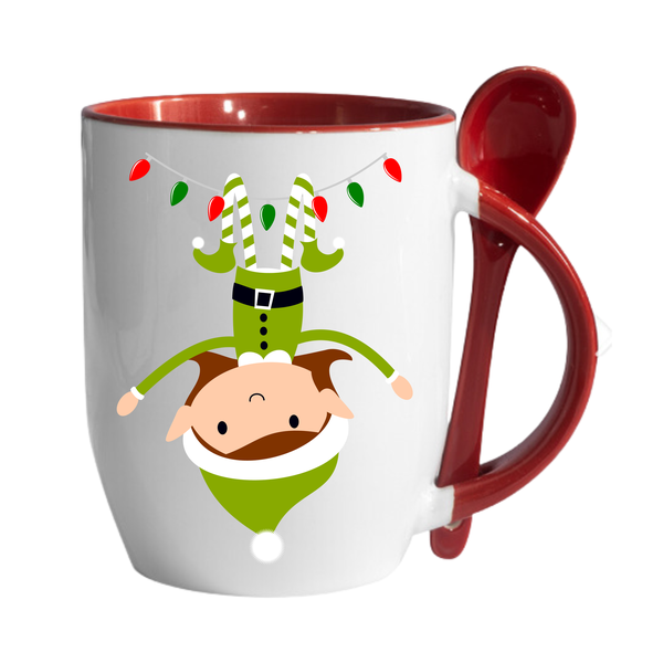 Elf Girl Red Coffee Mug