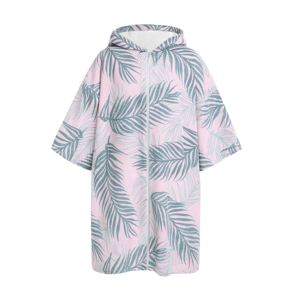 Oversized Beach Hoodie Towel with Zip