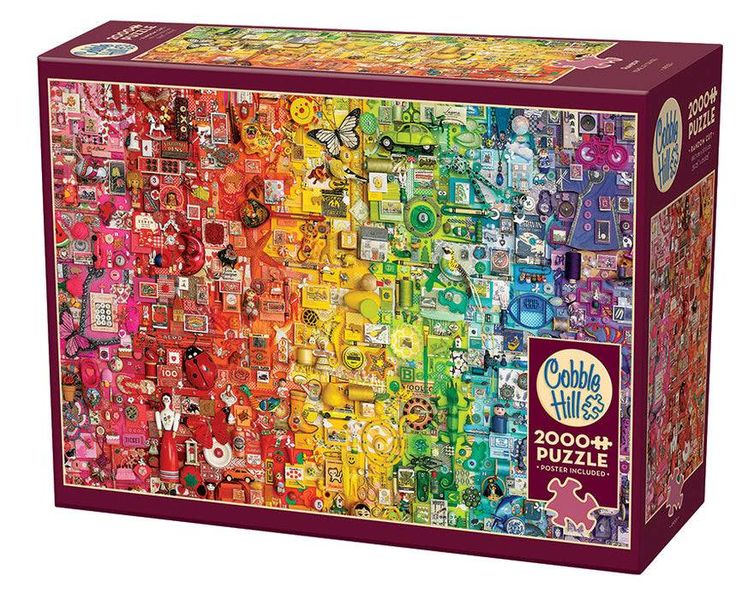 Cobble Hill Rainbow 2000 Piece Puzzle