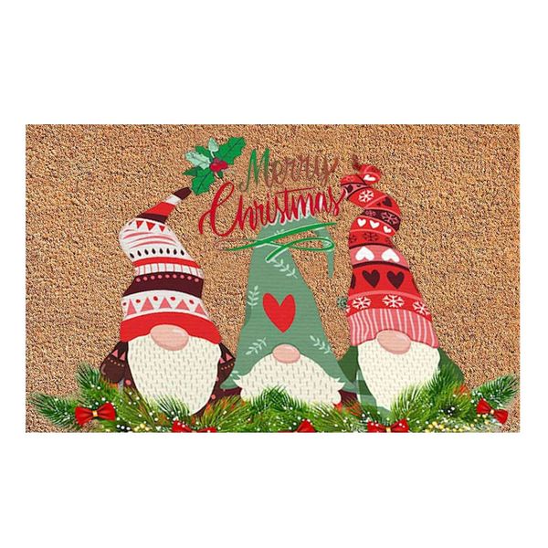 Christmas Doormat Non-Slip Doormats Indoor Entrance Mat Custom A