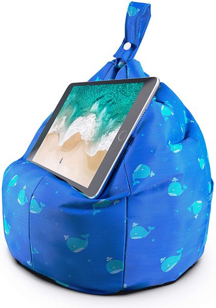 Planet Buddies Tablet &amp; iPad Stand - Cushion Tablet Holder - Blue Whale