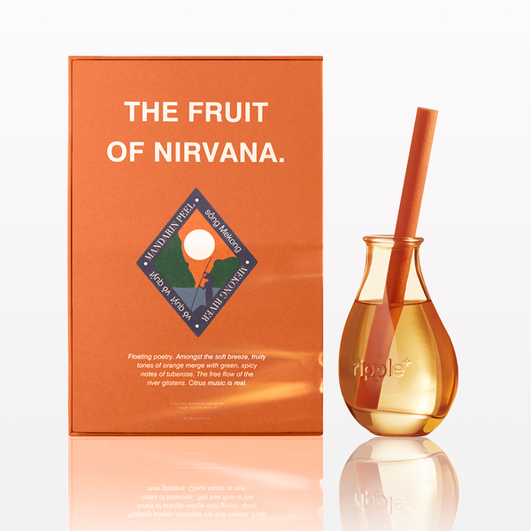 Ripple+ reed diffuser - MANDARIN PEEL