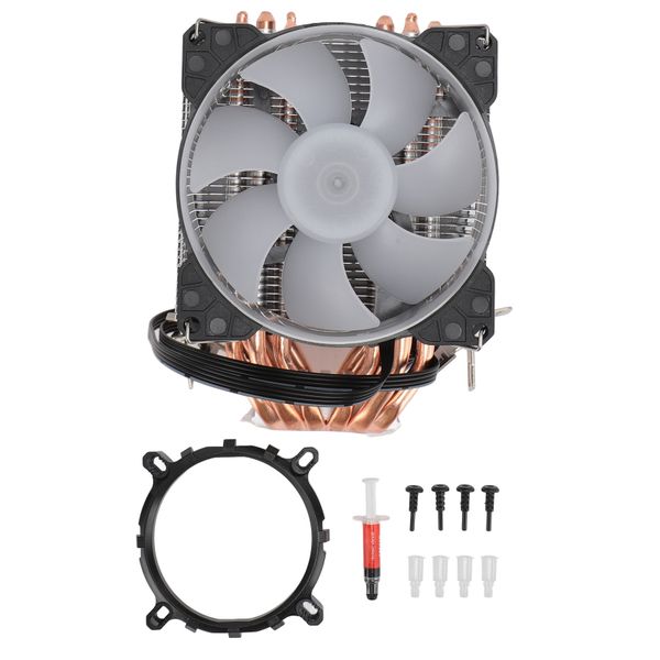 Dual Tower CPU Cooler 6 Heat Pipes Intel AMD