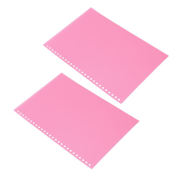 Red PP Binding Covers for Reports 50 Piece B5