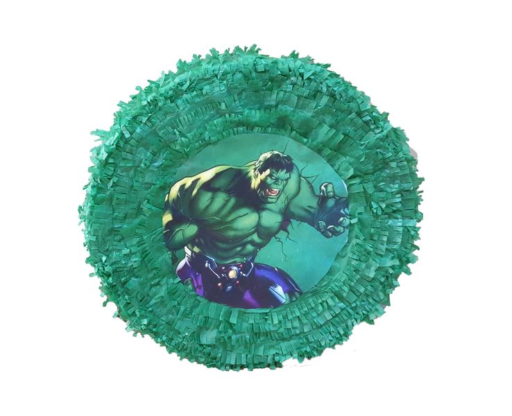 Hulk small round Pinata