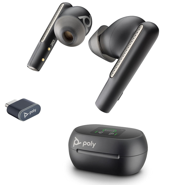 Poly Voyager Free 60+ UC with Touchscreen Charge Case