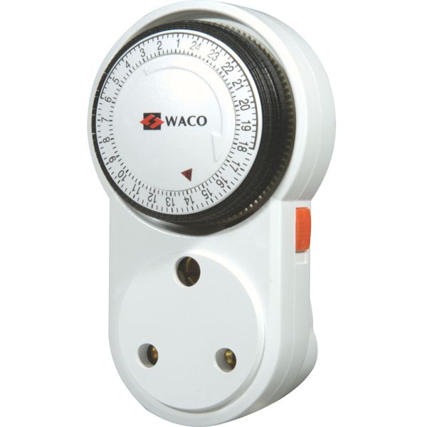 MTS - Timer - Manual - 24 Hour - Electrical - White - 2 Pack