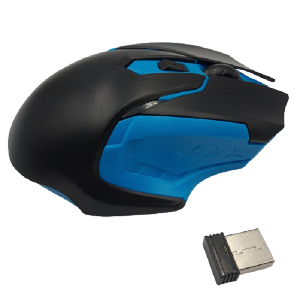 Techme 1600DPI Wirelesss Gaming Mouse - Blue
