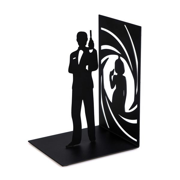 Bookend - Secret Agent - Black