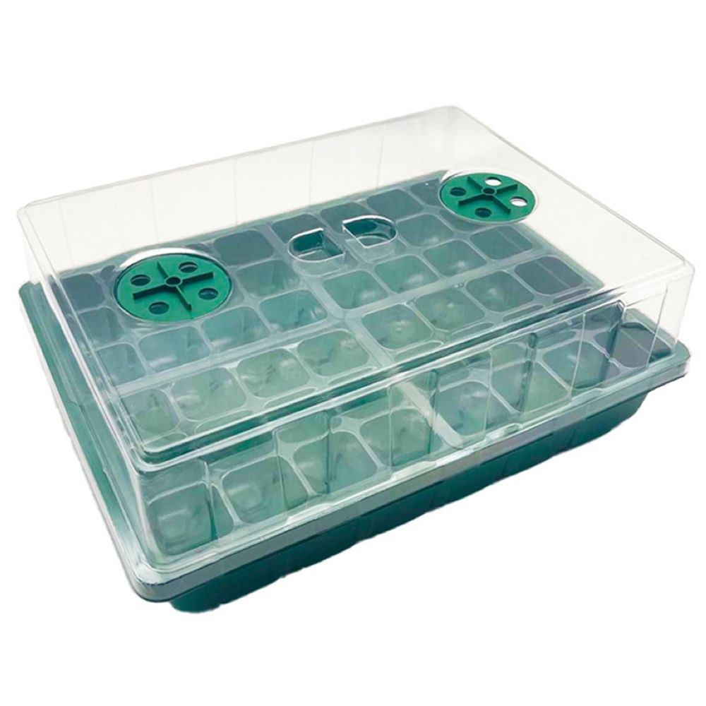 Garden Large Seedling Growth Tray With Humidity Control Vents 36x27 ...