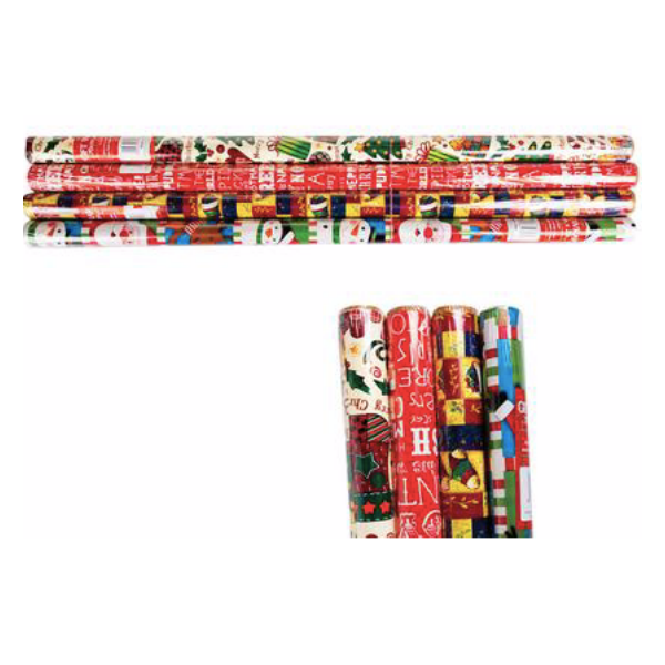 Stationary - Christmas Gift Wrap 2m
