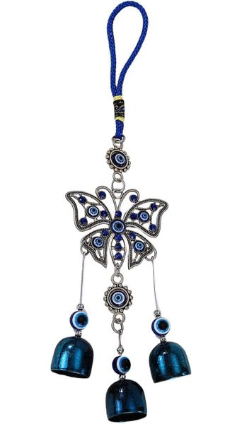 EELHOE Butterfly Wind Chimes, Metal Garden Bells, Garden Decoration