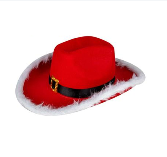 Christmas Dress Up Cowgirl Hat (31x37cm)