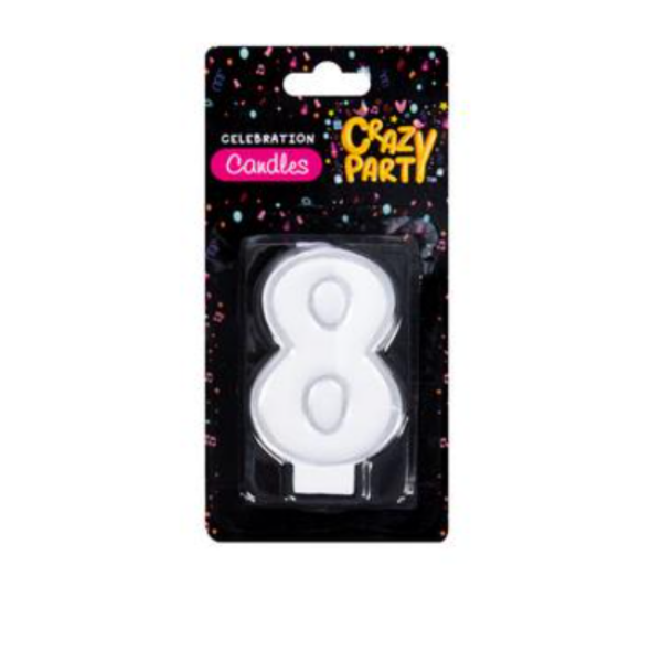 Birthday Candle Eight