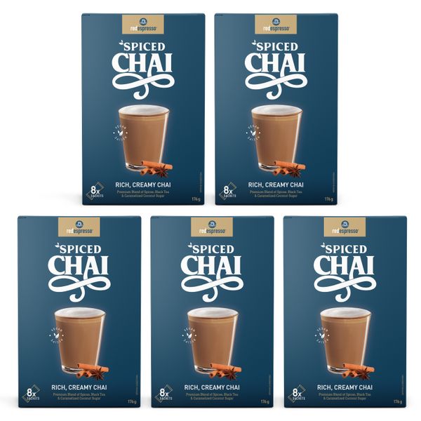 red espresso - Instant Spiced Chai Latte Sachets Bulk Special 40 x 22g