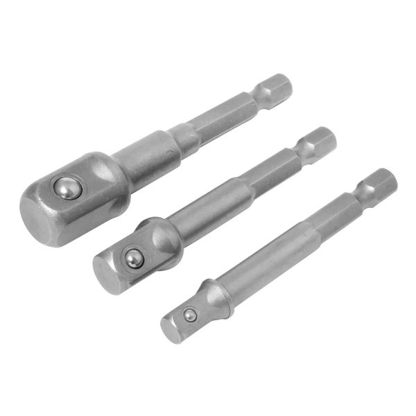 Dekton 3 Piece 1/4", 3/8" &amp; 1/2" Socket Adaptor Set