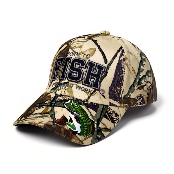 Born to Fish - Realtree Camo Cap