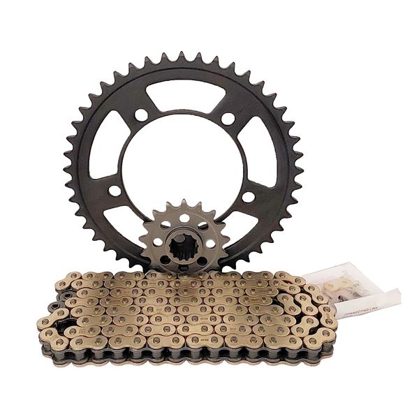 Chain &amp; Sprocket set upgrade compatible with Kawasaki ZX12R