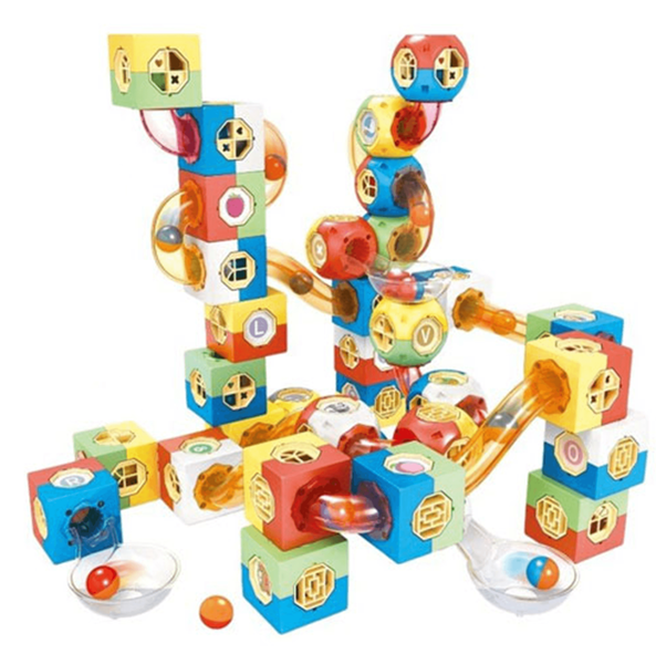 DIY Plastic Pipe Educational Blocks