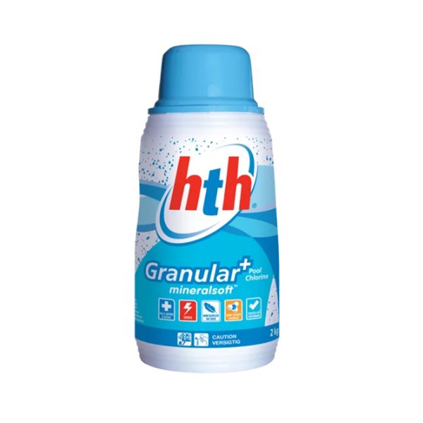 HTH Granular+ Mineralsoft Pool Chlorine - 1 x 2kg