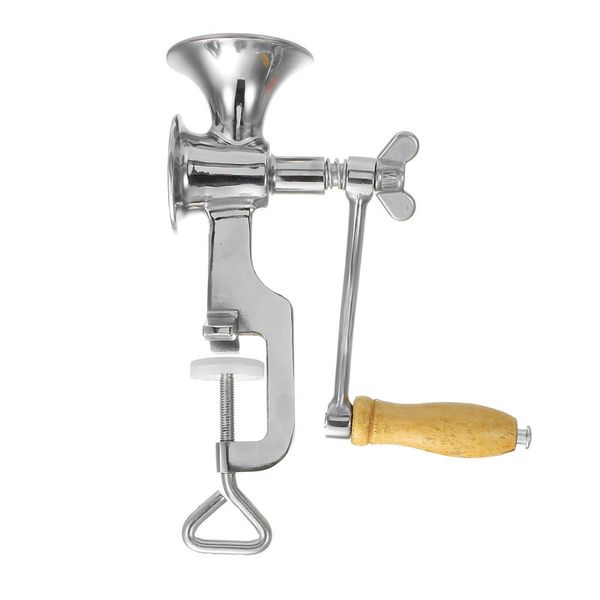 Grain Grinder with Corn Seed Seasoning Hand Basket | Manual Coffee Grinder