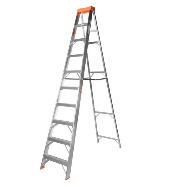 ZYS Step Ladder AFrame 10Step Industrial Aluminium Buy Online in