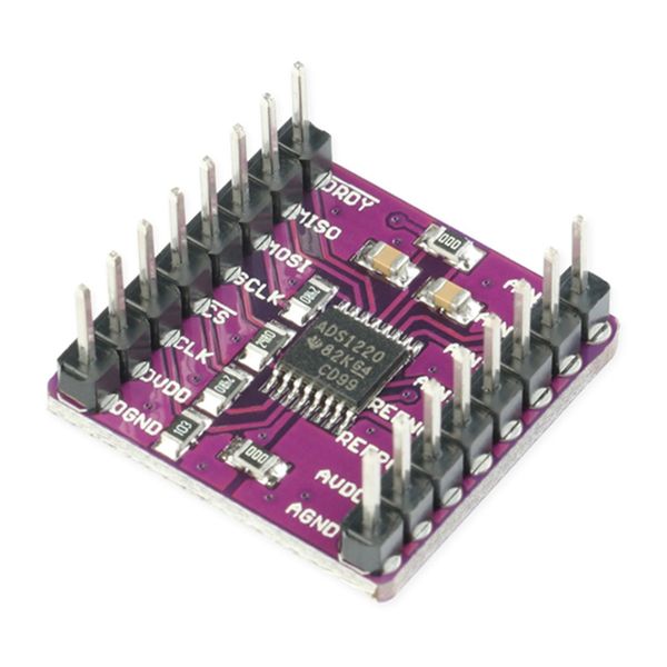 Cjmcu-1220 Ads1220 Adc 24 Bit A/D Converter Module I2C Low Power