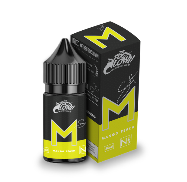 Vape Juice Fog Clown Salts Mango Peach 35 mg 30ml