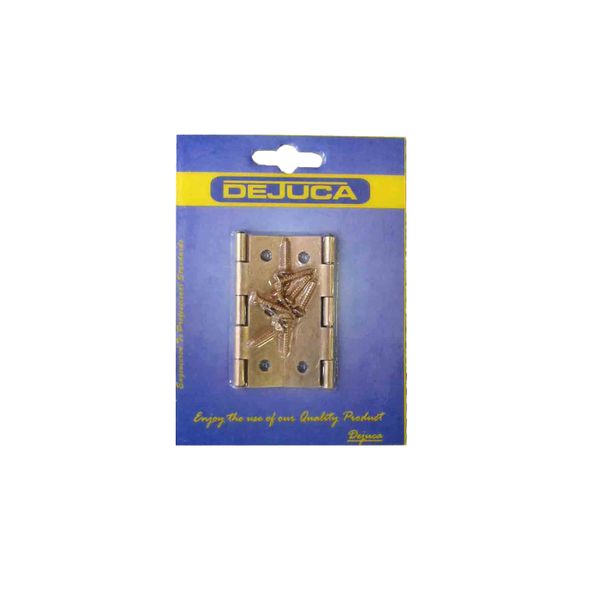 Dejuca - Butt Hinge - Bp - 65mm - 1pair/Card - 3 Pack