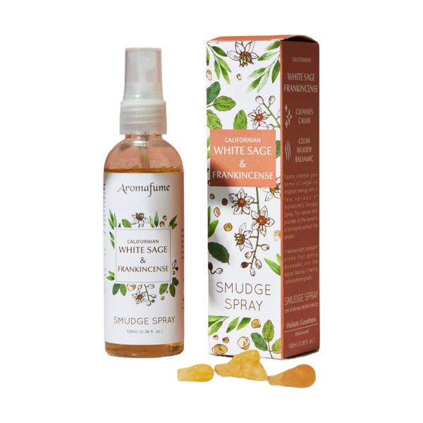 Aromafume White Sage &amp; Frankincense Incense Smudge Spray 100ml