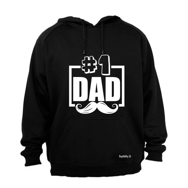 1 Dad - Mustache - Hoodie