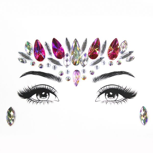 Nordik Beauty Gem Festival Face Stickers