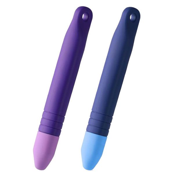 2-Pack Purple &amp; Blue Kid Stylus Pens Compatible with Kindle, iPad, iPhone