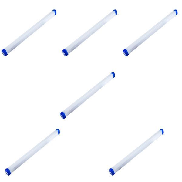 70cm 100W USB Portable , Rechargeable Magnetic LED Tube Light 6 Pieces
