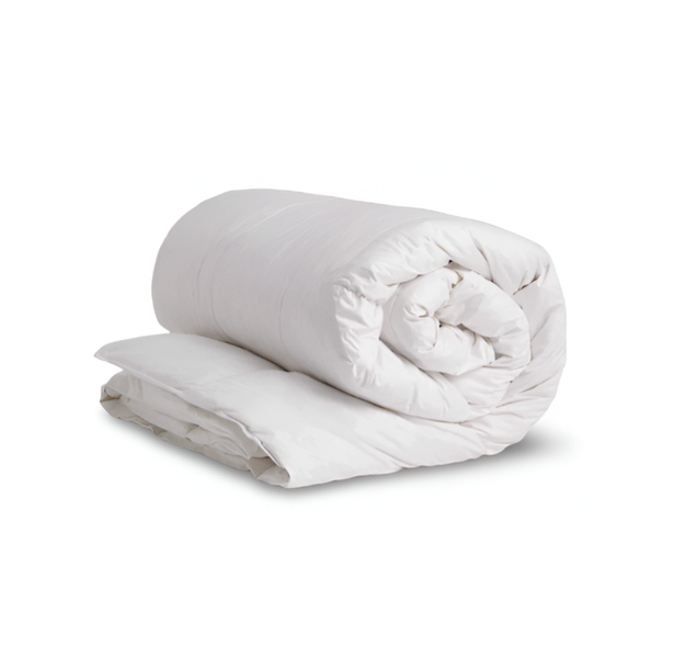 Loriene Home Luxe Hotel Collection Percale Cotton Duvet Inner - White