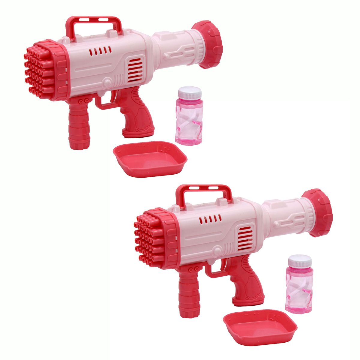 Bazooka Bubble Gun Bubble Maker Machine Pink 2 Pack Combo Shop