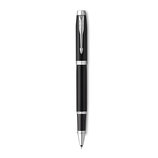 Parker IM Rollerball Pen - Matte Black Chrome Trim
