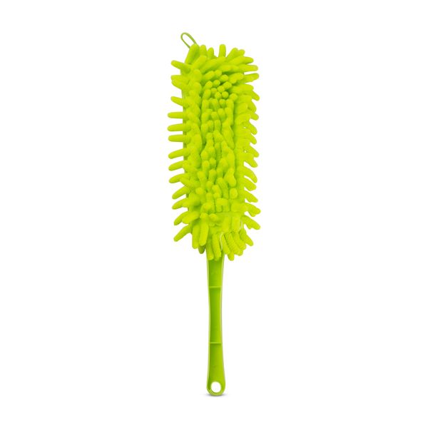 Disa - Chenille Duster - Handle - Microfibre - Green - 35cm