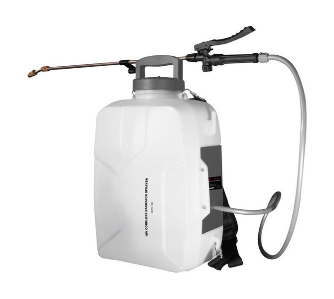 Cordless Backpack Pressure Sprayer 12 L Tank