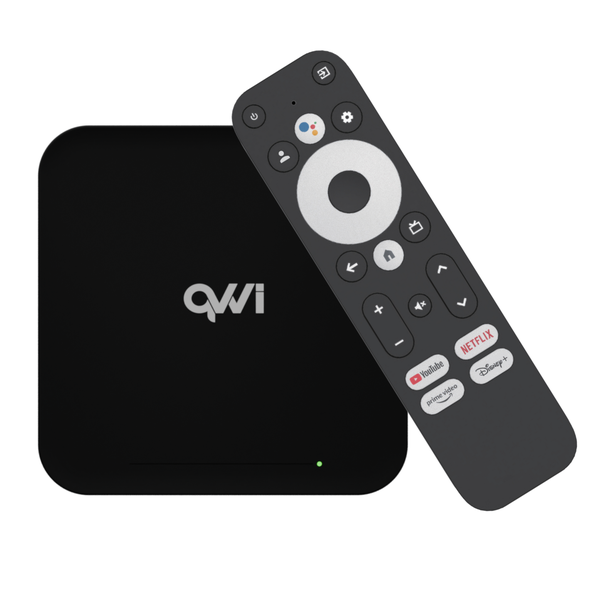 QVWI 4K Google TV Box Leap S3