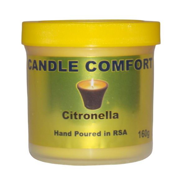 Yellow Citronella Candle 160g x 12