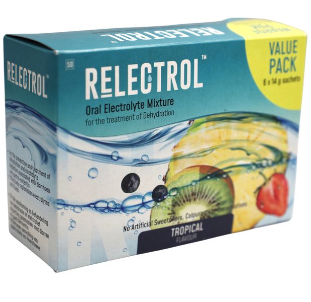 Relectrol - Electrolyte Mixture Tropical 14g X 6 Sachets
