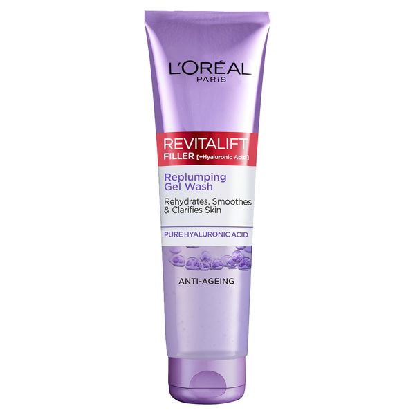 LOreal Revitalift Filler Hyaluronic Acid Gel Face Wash Cleanser 150ml