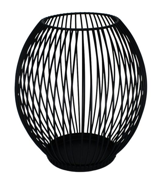 Dome Cage Candle Holder - Metal Lantern Style, Ambient Light Home Décor