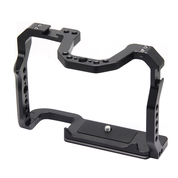 New Aluminum Alloy Camera Cage Rig With Cold Shoe 1/4 3/8 Thread