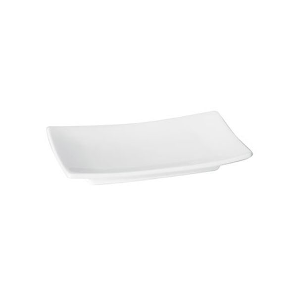 Fortis Accent White Rectangular Board 20cm 6 Pcs