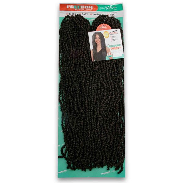 Lorraine Twist Hair - 1B
