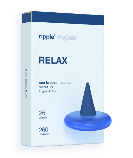Ripple+ droplets - RELAX | Sea Breeze Incense