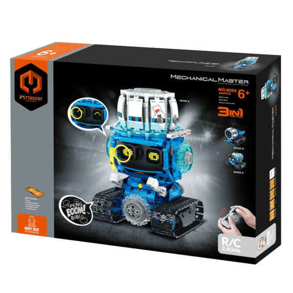 3 In 1 App Programming Robot Construction Set 494 Pieces