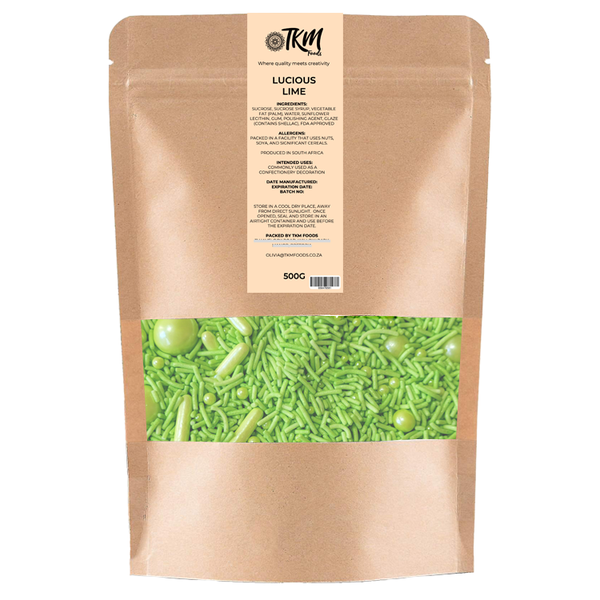 TKM Foods - Cake/Biscuit Sprinkles -Vermicelli Mix - Lucious Lime